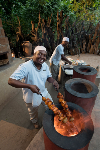 andBeyond Lake Manyara Tree Lodge: Küche