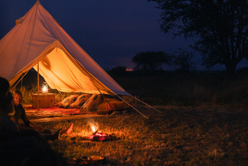 Adventure Fly-Camping: Feuerstelle