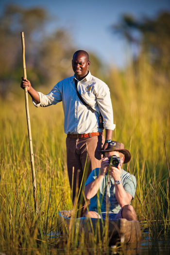Belmond Eagle Island Lodge: Safari im Mokoro