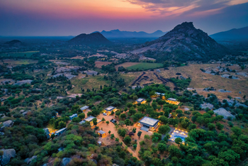 Bera Safari Lodge: Luftbild