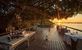 Chobe Game Lodge: Letzte Sonnenstrahlen