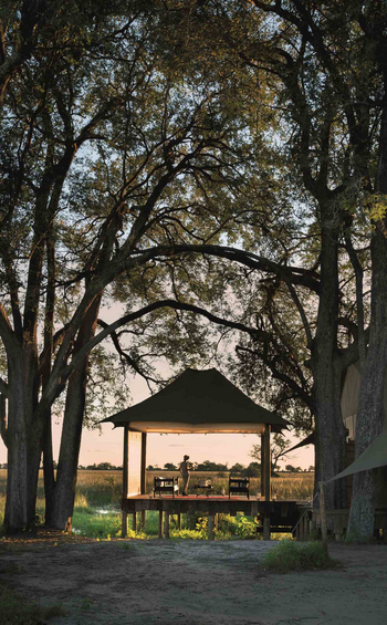 Duba Plains Camp: Privates Deck