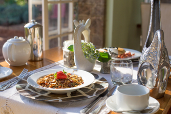 Giraffe Manor: Frühstück