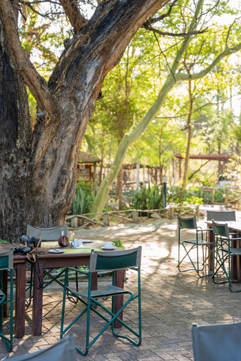 Nata Lodge Nata Lodge: Restaurant unter freiem Himmel