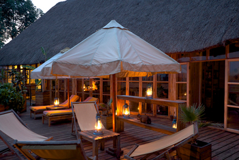Papaya Lake Lodge: Laterne