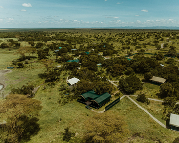 Porini Rhino Camp: Panorama