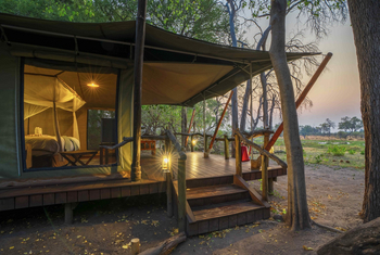 Saguni Safari Lodge Saguni Safari Lodge: Zelt auf Plattform