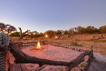 Camp Savuti: Sandige Boma