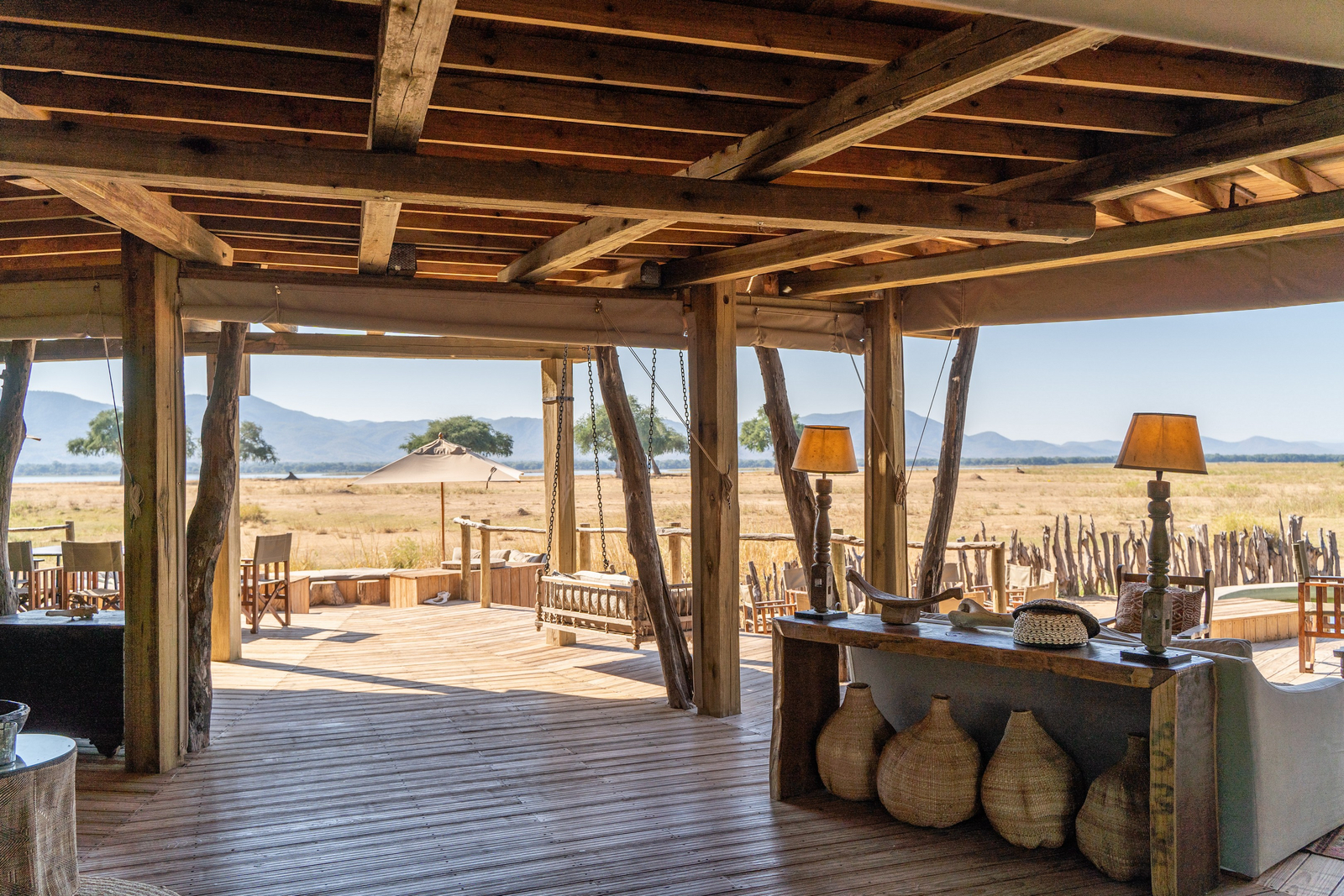 Nyamatusi Mahogany Camp Nyamatusi Mahogany Camp: Camp Ausblick