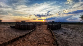 The Dune Camp: Außenansicht