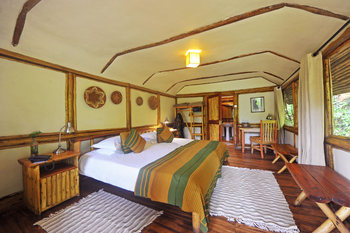 Buhoma Lodge: Interieur