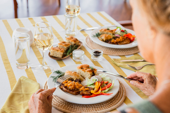 Hemingways Ol Seki Mara: Teller mit Essen