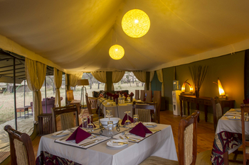 Kaskaz Mara Camp: Speisezelt