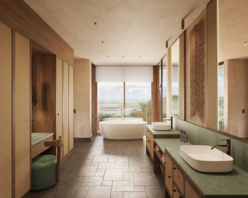 Kitirua Plains Lodge: Gästebad