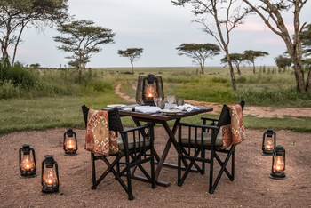Legendary Nyasi Tented Camp: Privates Laternendinner