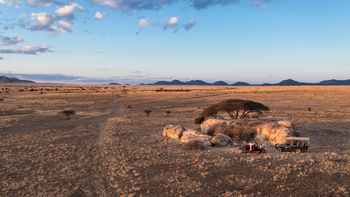 Ol Donyo Lodge: Sundowner Drohnenbild