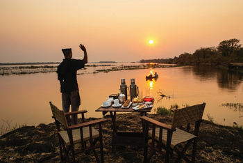 Tembo Plains Camp: Küche