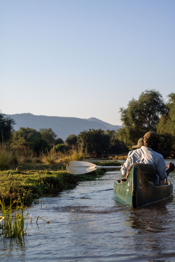 Time + Tide Chongwe Camp: Kanusafari