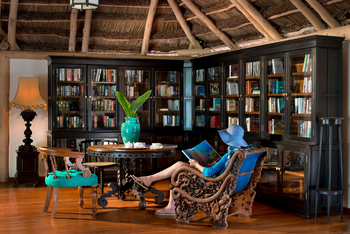 andBeyond Benguerra Island: Bibliothek