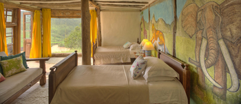 Borana Lodge Borana Lodge: Schlafzimmer mit zwei Einzelbetten Cottage 5
