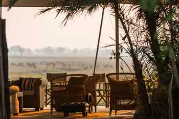 Busanga Bush Camp: Korbsessel