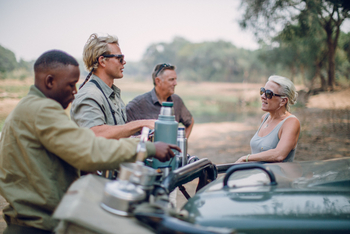 Classic Zambia Safaris Classic Zambia Safaris: Getränkepause