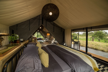 Gomoti Plains Camp: Gästezelte