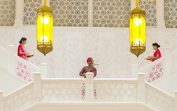 ITC Rajputana Hotel: Abendzeremonial