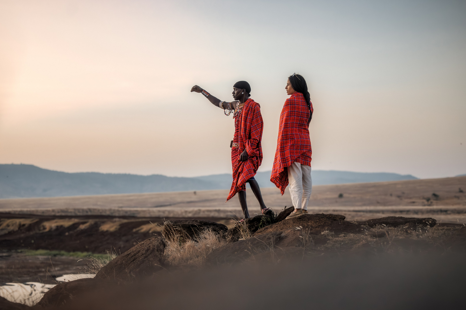 Lewa Safari Camp Lewa Safari Camp: Gast und Guide