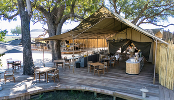 Monachira Camp: Essbereich