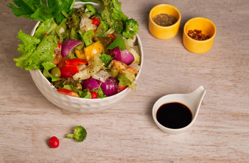 Paatlidun Safari Lodge: Frischer Salat