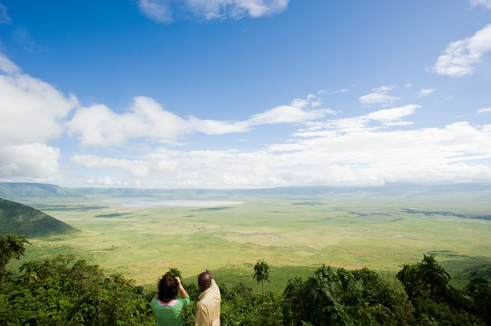 Tloma Lodge Tloma Lodge: Landschaft von oben