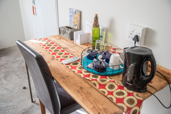 Boteti River Camp: Coffee Station