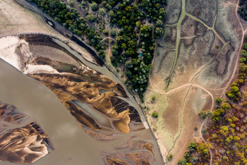 Kulandila Camp Kulandila Camp: Luftbild