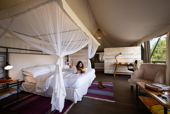Mara Mara Tented Lodge: Gast im Gästezimmer