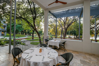 The Palm River Hotel: Cafe Terrasse