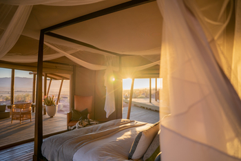 Wolwedans Dune Camp Family Suite: Doppelbett