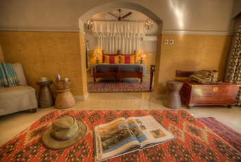 Chobe Game Lodge: Triple - Vorzimmer