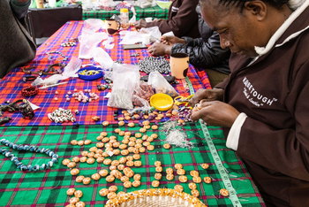 Giraffe Manor: Kunsthandwerk