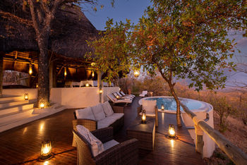 Ikuka Safari Camp: Veranda