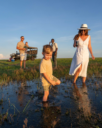 King Lewanika Lodge: Familienausflug mit Guide