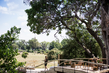 Little Mombo Camp: Deck