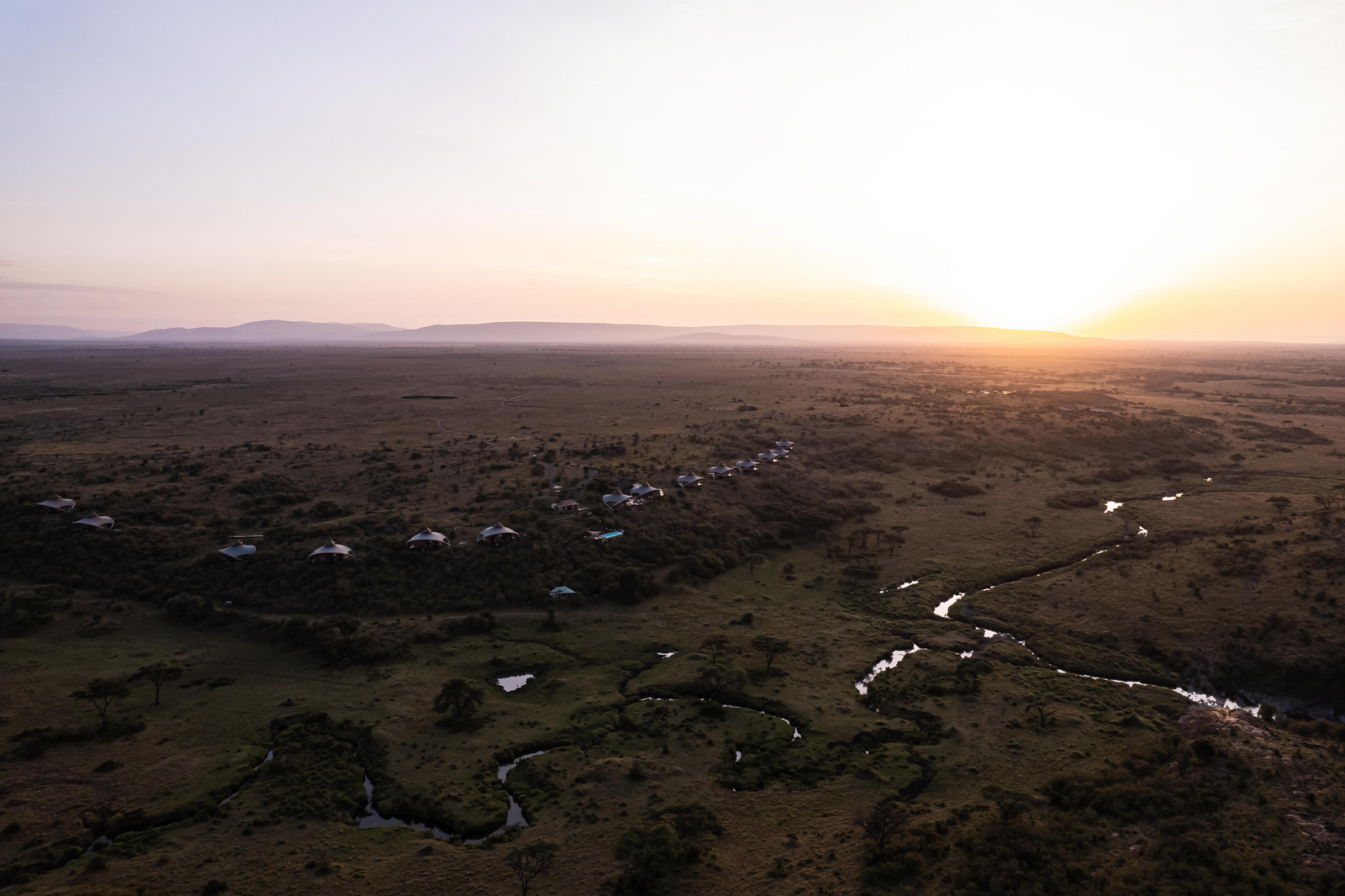 Mahali Mzuri Mahali Mzuri: Luftbild