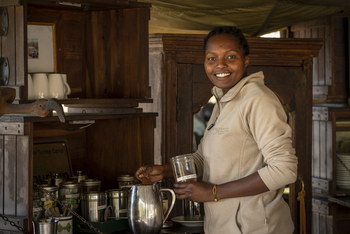 Meno A Kwena Camp Meno A Kwena Camp: Teezubereitung