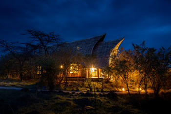 Naboisho Camp: Nächtliche Beleuchtung