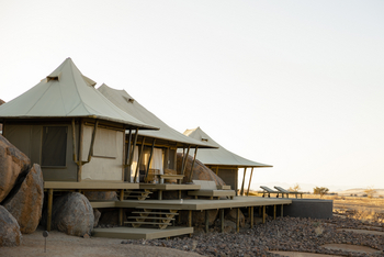 Wolwedans Boulders Camp: Zeltsuite