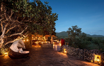 Campi ya Kanzi: Tagesbett