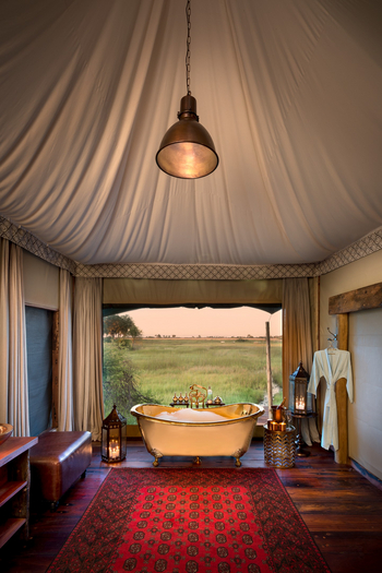 Duba Plains Suite: Badewanne