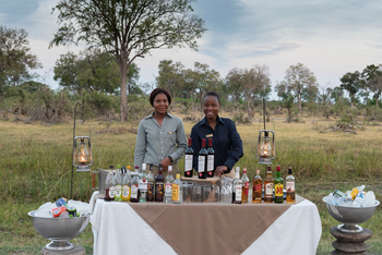 Gomoti Private Camp Gomoti Private Camp: Sundowner Bar