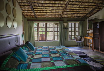 Hatari Lodge: Grünes Gästezimmer